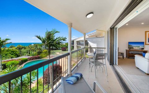 2 Bedroom Ocean View Apartment in Sunshine Beach