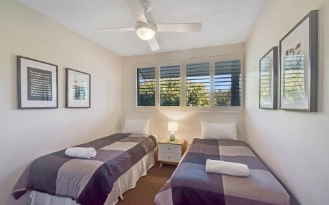 2 Bedroom Ocean View Apartment with Ensuite in Sunshine Beach