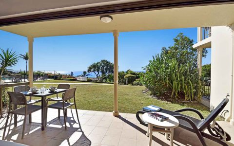 2 Bedroom Ocean View Apartment with Ensuite in Sunshine Beach