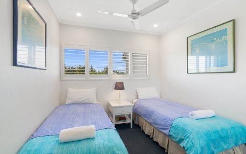 2 Bedroom Ocean View Apartment with Ensuite in Sunshine Beach