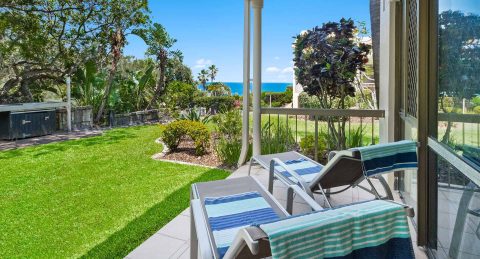 2 Bedroom Part Ocean View Apartment in Sunshine Beach