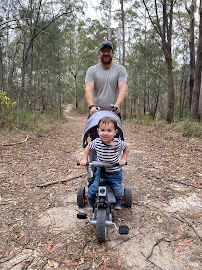 Eumundi Conservation Park Eumundi Road gate in Verrierdale QLD, Australia